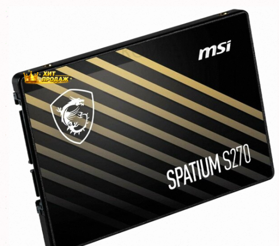 Твердотельный Накопитель Ssd 2.5" Msi Spatium s270 (s78-440e350-p83) 480гб - арт:7285 Макеевка