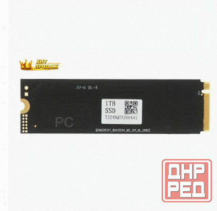 Твердотельный Накопитель Ssd m.2 Nvme Apacer Pcie 1tb (ap1tbas2280p4x-1) - арт:4697 Макеевка - изображение 2