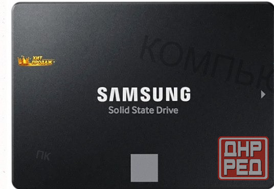 Твердотельный Накопитель Samsung 870 Evo 1 тб Sata mz-77e1t0bw - арт:2250 Макеевка - изображение 1