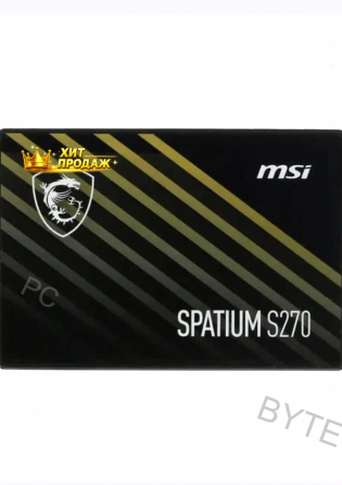 Ssd 2.5" 240gb Sata Msi Spatium s270 (s78-440n070-p83) 500/400, Iops 50/80k, Mtbf 2m, 110 - арт:5797 Макеевка