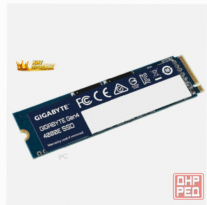 Твердотельный Накопитель Ssd m.2 2280 Gigabyte g440e500g 500gb Gen4 4000e Pci Express 4.0 - арт:6687 Макеевка - изображение 1
