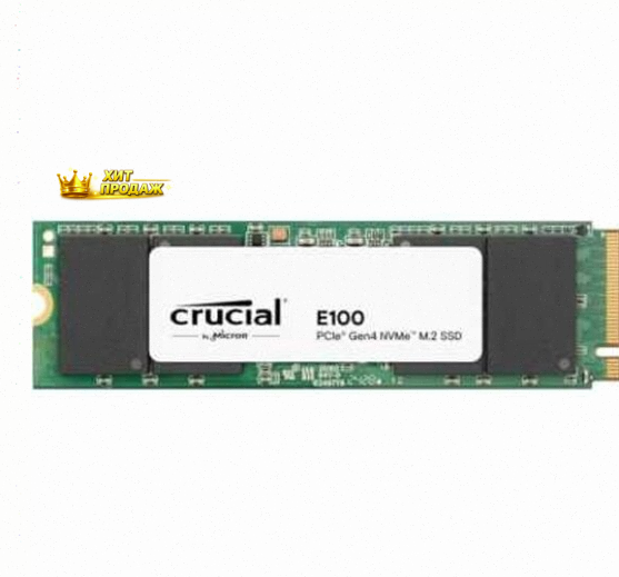 Ssd Диск m.2 2280 Crucial e100 Pcie 4.0 x4 1tb (ct1000e100ssd8) - арт:6375 Макеевка