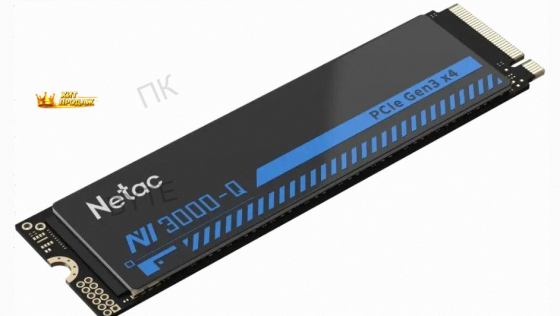 Ssd Накопитель Netac nv3000 512gb nt01nv3000q-512-e4x m.2 2280, Pci-e 3.0 x4, Черный по д - арт:4821 Макеевка