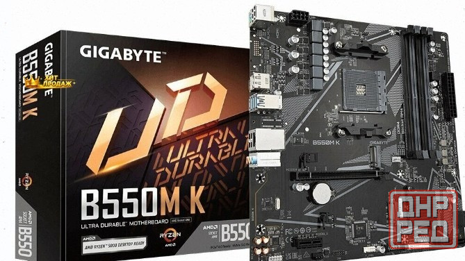 Материнская Плата Gigabyte b550m k (rev. 1.0) - арт:7238 Макеевка - изображение 1