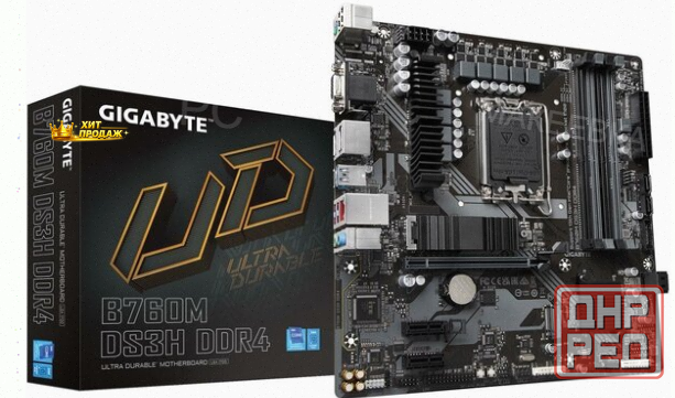 Материнская Плата Gigabyte b760m ds3h Ddr4 - арт:2364 Макеевка - изображение 3