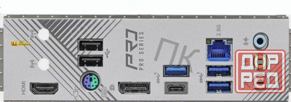 Материнская Плата Asrock b760m Pro rs (lga1700, Matx) - арт:4480 Макеевка - изображение 3