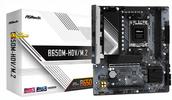 Материнская Плата Asrock b650m-hdv/m.2 (am5 Matx) - арт:6702 Макеевка