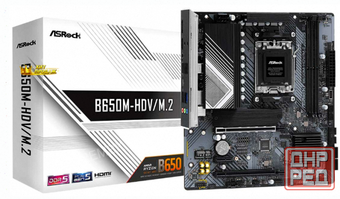 Материнская Плата Asrock b650m-hdv/m.2 (am5 Matx) - арт:6702 Макеевка - изображение 1