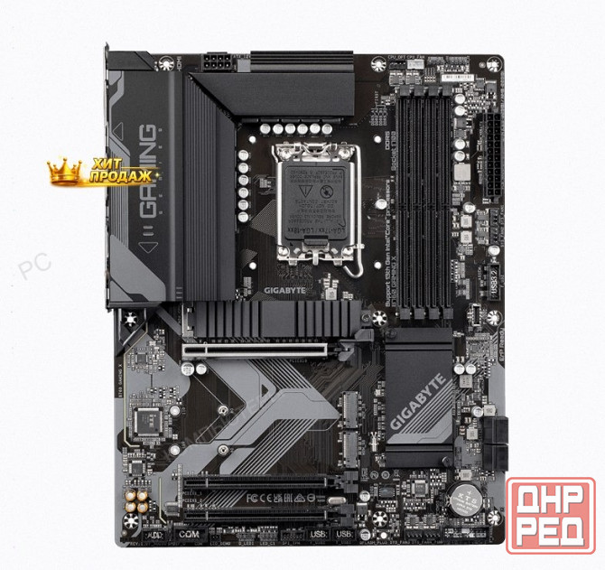 Материнская Плата Gigabyte b760 Gaming x (lga1700/b760/4xddr5/3xpci-ex16/3xm.2/sb7.1/glan - арт:7327 Макеевка - изображение 4