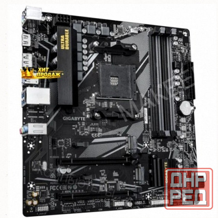 Материнская Плата Gigabyte b550m ds3h r2 (am4, Matx) - арт:9996 Макеевка - изображение 4