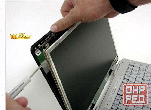 Замена Матрицы Экрана Ноутбука, Сервис "рембук" - арт:5395 Макеевка - изображение 1