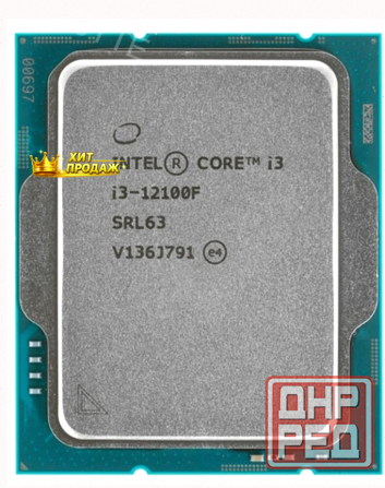 Процессор Intel Core i3-12100f Lga1700, 4 x 3300 Мгц Oem - арт:9815 Макеевка - изображение 1