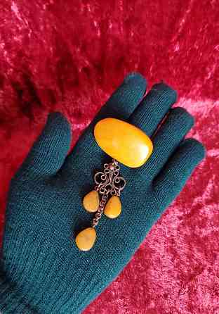 янтарная брош ссср Донецк