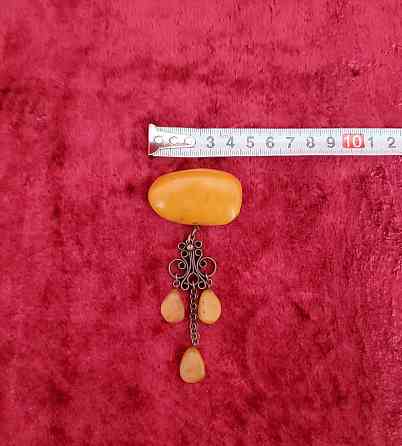 янтарная брош ссср Донецк