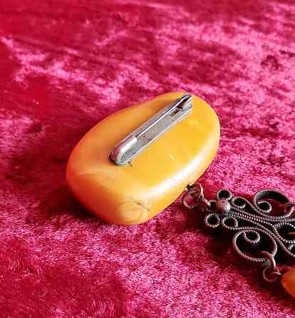 янтарная брош ссср Донецк