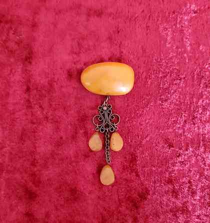 янтарная брош ссср Донецк