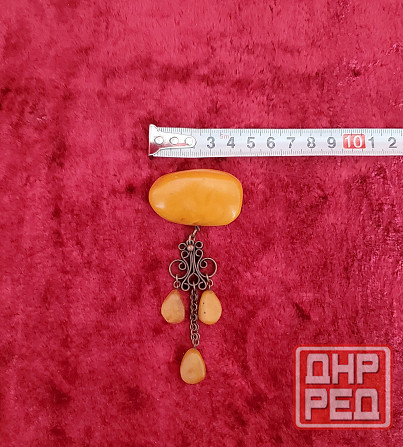 янтарная брош ссср Донецк - изображение 2