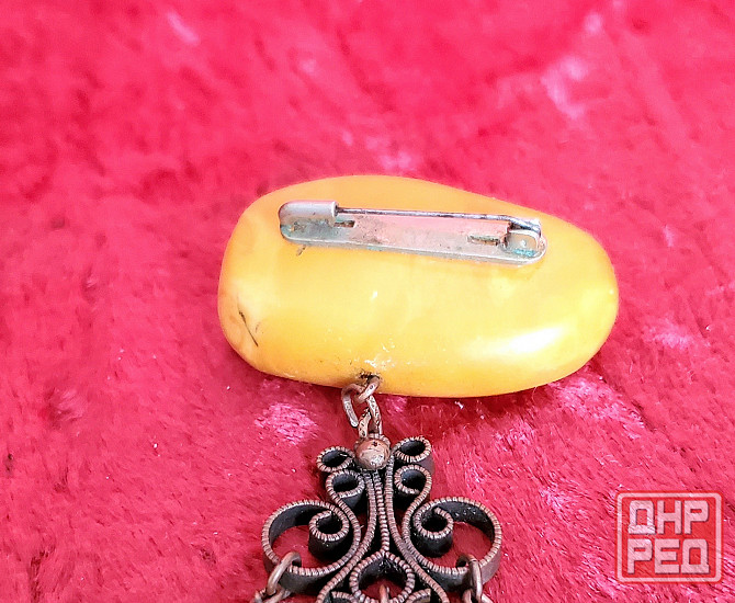 янтарная брош ссср Донецк - изображение 7