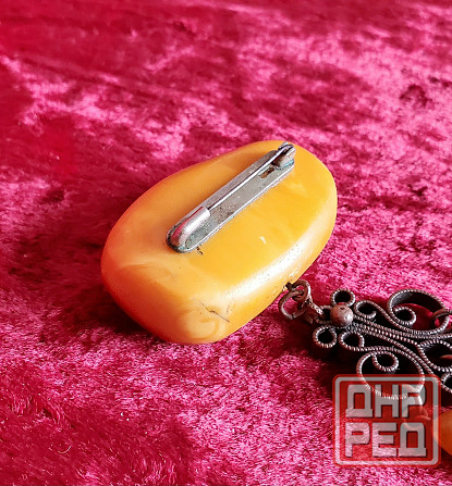 янтарная брош ссср Донецк - изображение 6