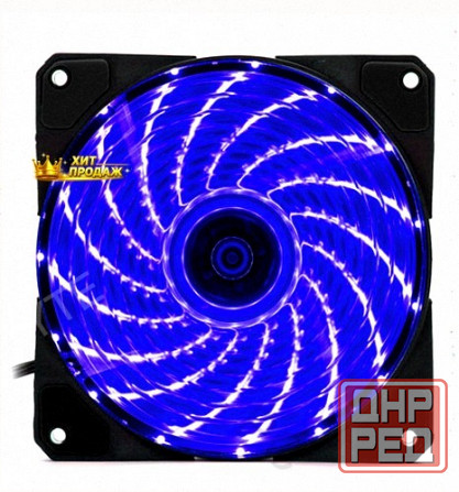 Вентилятор Игровой dt-gf12025bl Для Компьютерного Корпуса с Подсветкой Синий - арт:5945 Макеевка - изображение 1
