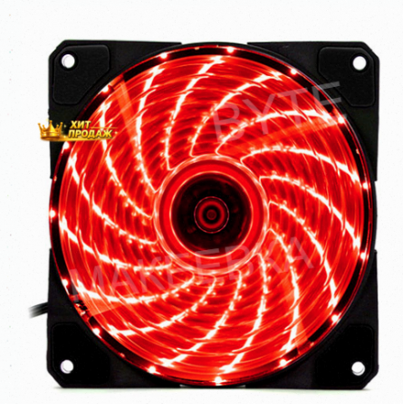 Вентилятор Игровой dt-gf12025rd Для Компьютерного Корпуса с Подсветкой Красный - арт:2385 Макеевка