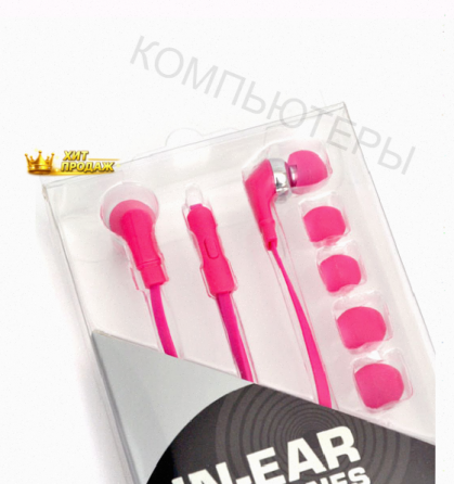 Наушники Detech ip-213 Разных Цветов - арт:5295 Макеевка