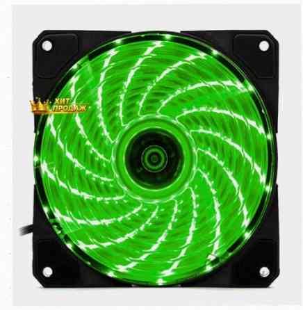 Вентилятор Игровой dt-gf12025gr/n Для Компьютерного Корпуса с Подсветкой Зеленый - арт:3732 Макеевка