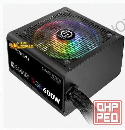Блок Питания Thermaltake Smart ps-spr-0600nhsawe-1 Atx 600w - арт:9038 Макеевка - изображение 1