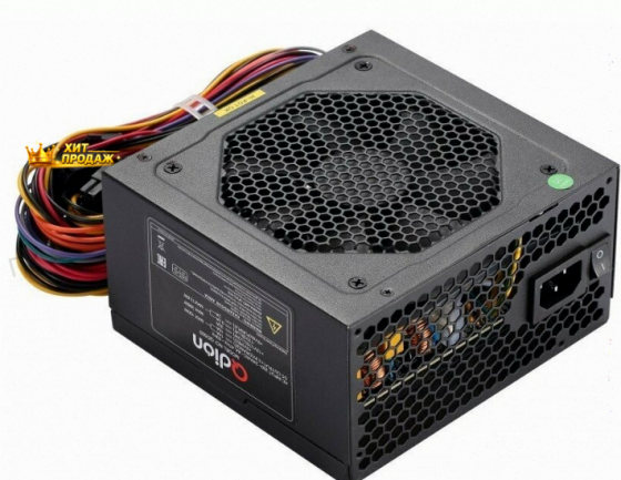 Блок Питания Qdion qd600 600w Серебристый, Oem - арт:2441 Макеевка