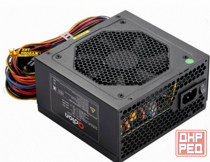 Блок Питания Qdion qd600 600w Серебристый, Oem - арт:2441 Макеевка - изображение 1