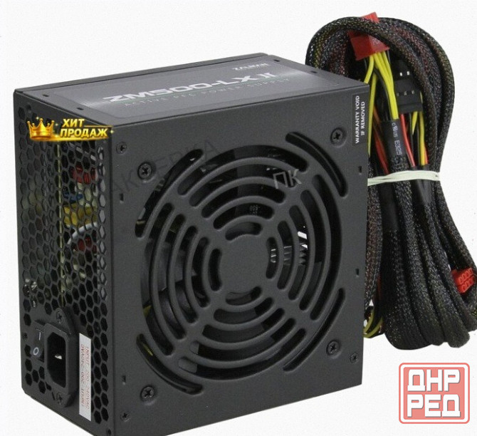 Блок Питания Zalman zm500-lxii 500w Черный - арт:6045 Макеевка - изображение 1