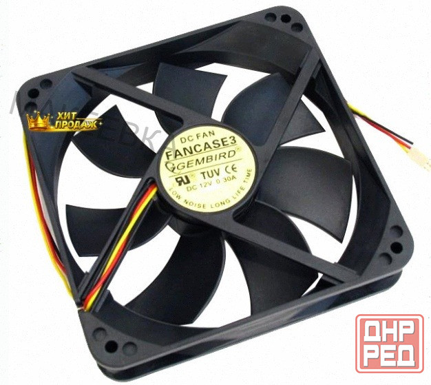 Вентилятор Для Корпуса Gembird Fancase3 - арт:8609 Макеевка - изображение 1