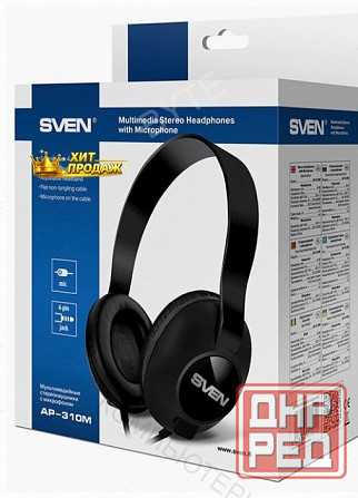 Наушники Sven ap-310m, Black - арт:5574 Макеевка - изображение 1
