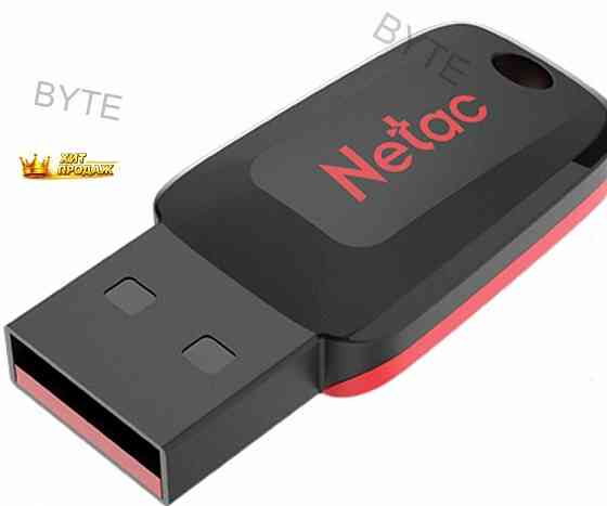 Флеш-диск 32gb Netac u197, Usb 2.0, Черный, nt03u197n-032g-20bk - арт:4542 Макеевка