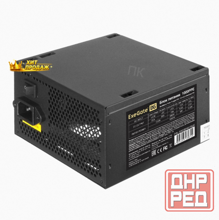 Блок Питания Компьютера Exegate 1000вт ex292161rus-pc - арт:2191 Макеевка - изображение 1