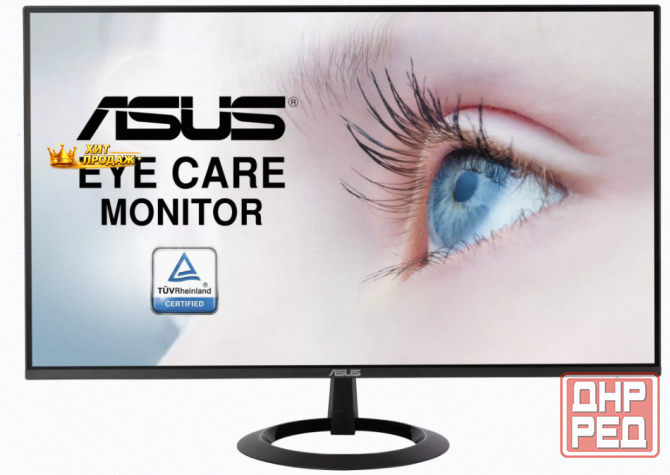 Монитор 27" Asus vz27ehe, Ips, 1920x1080, 75 гц (90lm07b3-b02470), Черный - арт:5113 Макеевка - изображение 1
