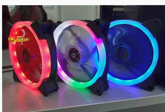 Wjf Вентилятор Для Компьютера 120мм, 3pin, Синяя Подсветка - арт:7029 Макеевка