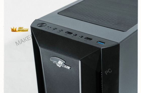 Корпус Eurocase b27 Matx Без бп Закаленное Стекло (3xusb, 2xaudio) - арт:2578 Макеевка