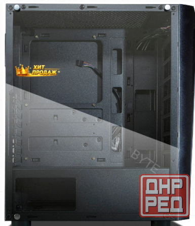 Корпус Eurocase b27 Matx Без бп Закаленное Стекло (3xusb, 2xaudio) - арт:2578 Макеевка - изображение 3