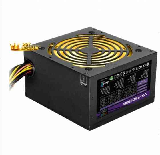 Блок Питания Aerocool (formula) vx Plus 750 Rgb 750w Черный Box - арт:8993 Макеевка
