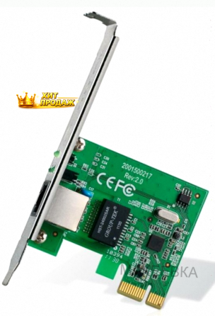 Сетевой Адаптер Gigabit Ethernet tp-link tg-3468, Разъем rj-45 (1000base-t) 10/100/1000 м - арт:7992 Макеевка