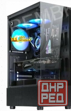 Корпус Formula Crystal z1 Черный Без бп Atx 2xusb2.0 1xusb3.0 Audio Bott Psu - арт:4783 Макеевка - изображение 1