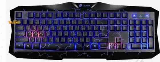 Игровой Комплект Oklick hs-hkm100g Черный 2.2м Мониторы Оголовье hs-hkm100g - арт:1817 Макеевка