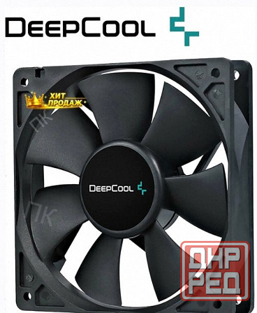 Вентилятор Для Компьютера Deepcool Xfan 120 Black dp-fdc-xf120 - Кулер Охлаждения в Корпу - арт:4960 Макеевка - изображение 3