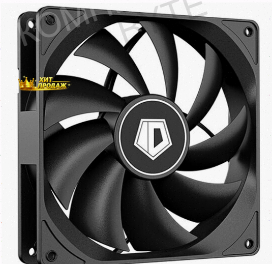 Вентилятор Для Корпуса id-cooling 120x120mm 3pin 1250rpm Black (fl-12025k) - арт:2884 Макеевка