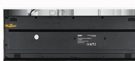 Клавиатура Acer Okw020 Черный Slim - арт:3276 Макеевка
