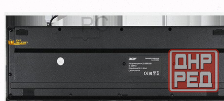 Клавиатура Acer Okw020 Черный Slim - арт:3276 Макеевка - изображение 3