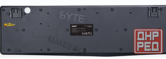 Клавиатура Проводная Acer Okw121, Usb, Черный zl.kbdee.00b - арт:8241 Макеевка - изображение 2