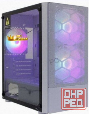 Корпус 1stplayer Firebase x4-m White x4-m-wh-2f1p-w-1f1-w - арт:9086 Макеевка - изображение 1