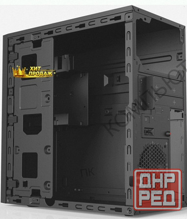 Корпус Mini-tower Powerman (ek303bk) Без бп, Mini Itx, Black, no Led. - арт:9990 Макеевка - изображение 3